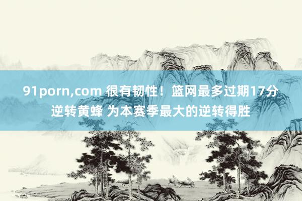 91porn,com 很有韧性！篮网最多过期17分逆转黄蜂 为本赛季最大的逆转得胜